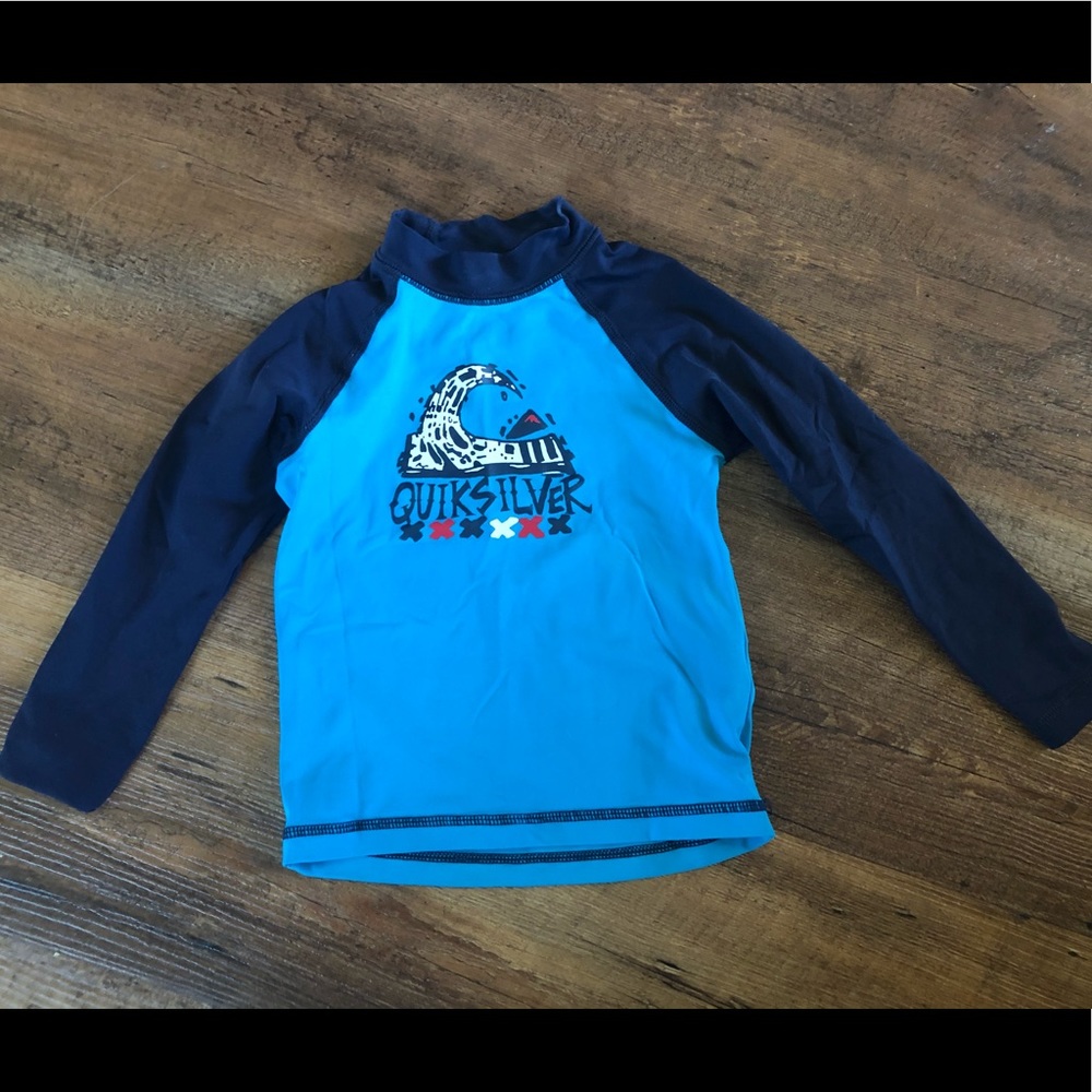 Toddler 4t Quicksilver Rash Guard